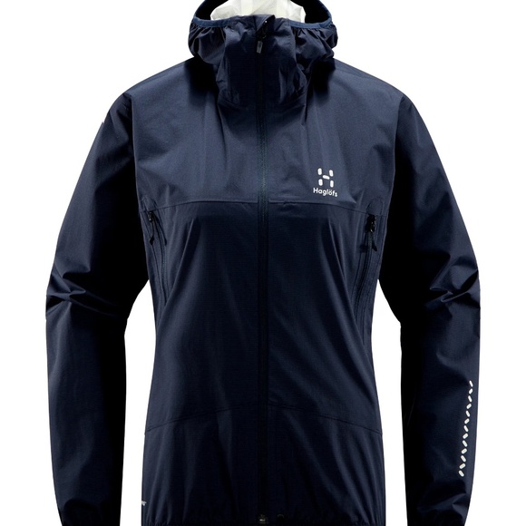 NWT L.I.M Proof Jacket Women TARN BLUE LARGE - Picture 5 of 6